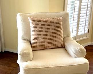 Matching White Chairs - Set of Two - All Three Pieces $495