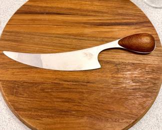 SOLD- Dansk Board and Knife Set