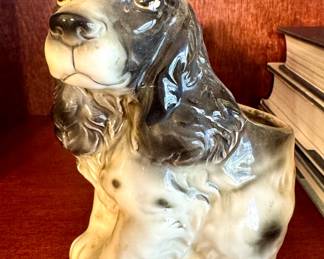 SOLD- Darling puppy planter/holder