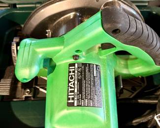 ($80- Hitachi Circular Saw with case)