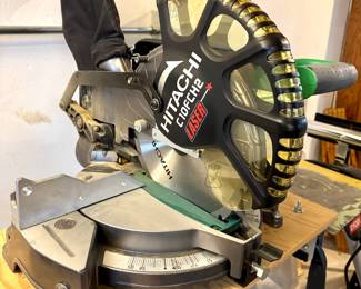 ($140- Hitachi C10FCH2 10” Compound Miter Saw- you move)