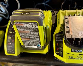 Fantastic assortment of tools, including Ryobi, DeWalt, and Hitachi! 