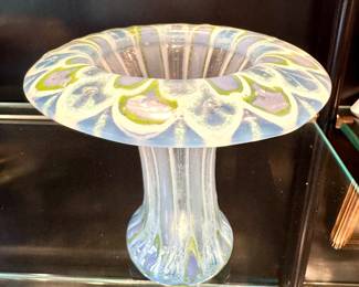 $180 - Signed Higgins vase