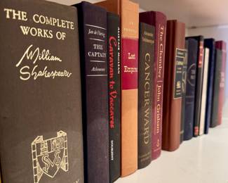 So many books to shop from!!!  Come join us and see!