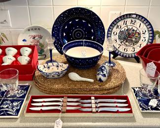 Fantastic assortment of kitchen items!  Shop in person! 
