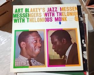 Art Blakely  with Thelonious Monk album