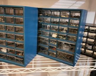 Small fastener organizers
