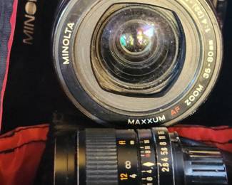 Minolta SLR camera