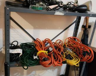 Lots of electrical cords!