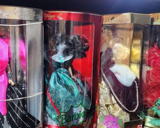 More collectible Barbies 