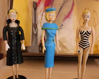 Collectible Barbie ornaments