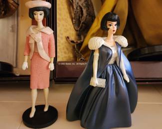 Barbie/Jackie O figurines