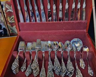 Baroque by Godinger service for 12 with serving accessories