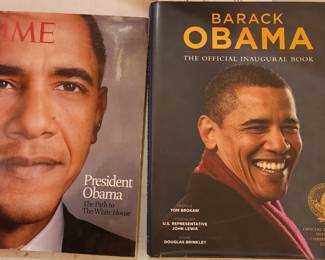 Barack Obama books and ephemera