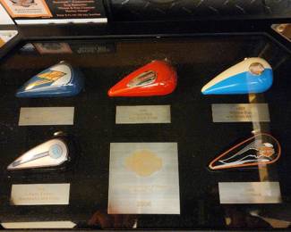 Harley Davidson bike tank collectibles