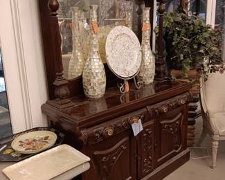 Victorian Sideboard Solid Wood