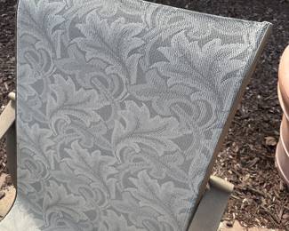 R45 - $450. Set includes 2 arm chairs, 1 glider & 2 side tables. Winston Furniture Brand. They have been stored outside but are not weathered looking!