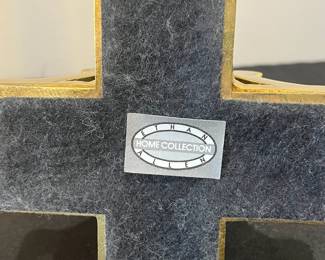 R19 - $65. Set of 3, Ethan Allen, Brass Candlesticks. 8.75" - 10.75" tall. 