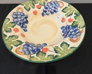 R59 - $20. Large Pasta Serving Bowl - measures 16" across. Made in Italy. 