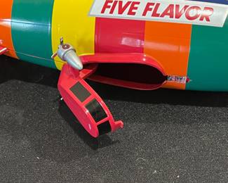 R86 - $30 PAIR. Liberty Classics Life Savers Candy Airplane & Blimp Diecast. 