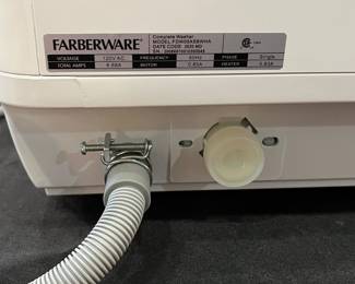 R119 - $125. Farberware Countertop Dishwasher. Model FDW05AS8WHA. A 6-place setting portable countertop dishwasher designed for small kitchens, apartments, dorms, RVs, and boats. 