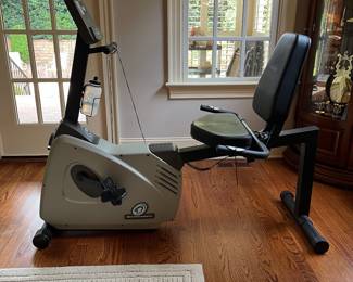 R40 - $80. Diamondback 600 Series Recumbent Bicycle. Works great - seat is adjustable. 