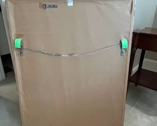 R107 - $95. Large Ethan Allen Wall Mirror. Measures 31.5" x 39.5". 