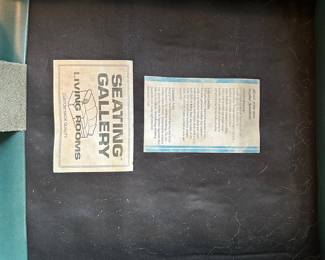 R29 - $50. Green Leather Push Back Recliner. Measures 33" wide x 37" tall. Leather is in very good condition. Chair is a bit wiggly but overall good condition with lots of life left!