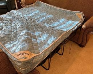 R32 - $100. Sleeper Sofa - On the 2nd floor. This great price involves you having at least 2 people strong enough to move it! 88" long x 38" deep x 38" tall to the top of the cushions. 