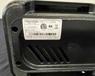 R69 - $80. BlendTec Model CTB1 Black. 