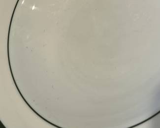 R75 - $250. Williams Sonoma Brasserie. (Does have crazing and signs of use on most pieces especially plates.)