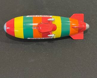 R86 - $30 PAIR. Liberty Classics Life Savers Candy Airplane & Blimp Diecast. 