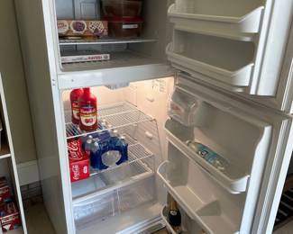 R37 - $225. 2018 Frigidaire Garage Fridge. Measures 30" x 32" deep x 65" tall. 