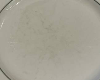 R75 - $250. Williams Sonoma Brasserie. (Does have crazing and signs of use on most pieces especially plates.)