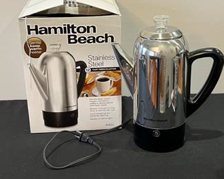 R67 - $20. Hamilton Beach Percolator. 
