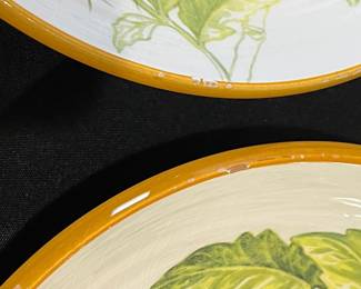 R73 - $20. Williams Sonoma Set of 4 Pasta Bowls. They all have small chips around the edge. 