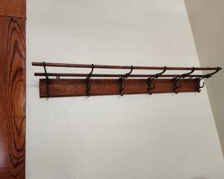 vintage coat/hat rack