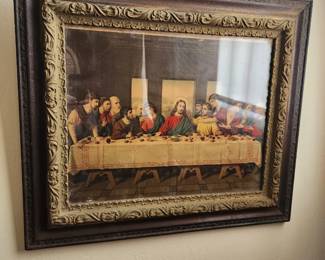 fabulous last supper colored picture
