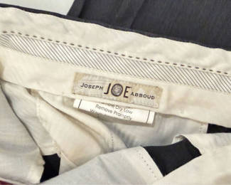 Lot 45: Lot of 4 Men's Dress Trousers — Joseph Abboud & Pronto Uomo