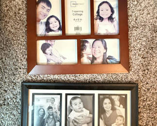 Lot 42: Lot of 2 Picture Frames - 7-Opening & 3-Opening
