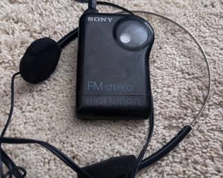 Sony Walkman from the past