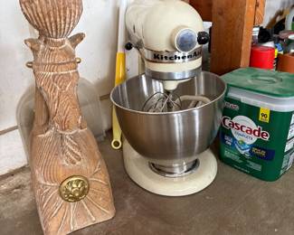 Vintage Kitchen Aid “Hobart” model K45SS Mixer set 