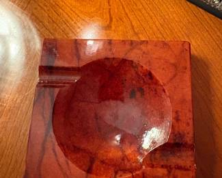 1960’s Italian hand carved ashtray