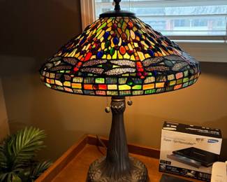 Tiffany Style Dragon lamp 