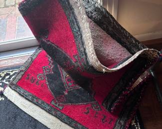 Tribal Rug/ Bag / wool 