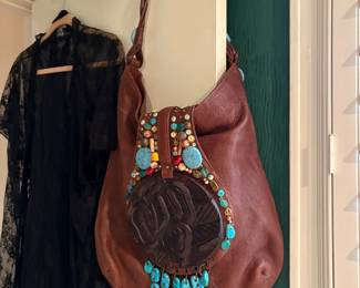 Cole Haan “G” series leather bag 