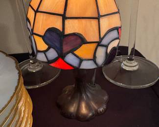 Mini Tiffany style lamp 