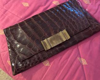 Vintage Harry Rosefeld leather clutch