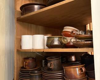 Vintage Arabia Ruska Stoneware dish set 