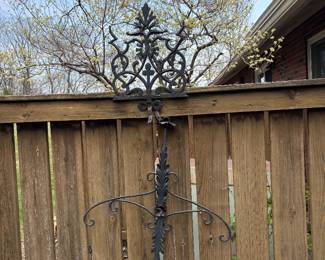 Vintage Iron garden art